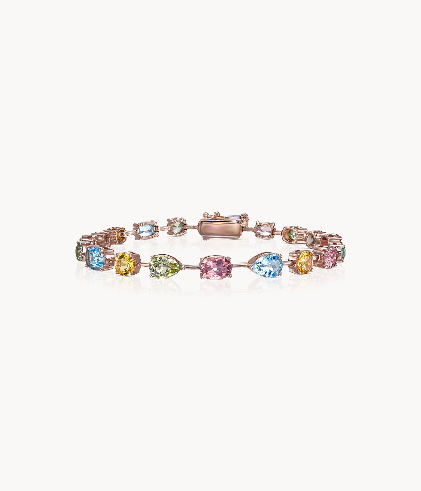Color Gemstones Bracelet