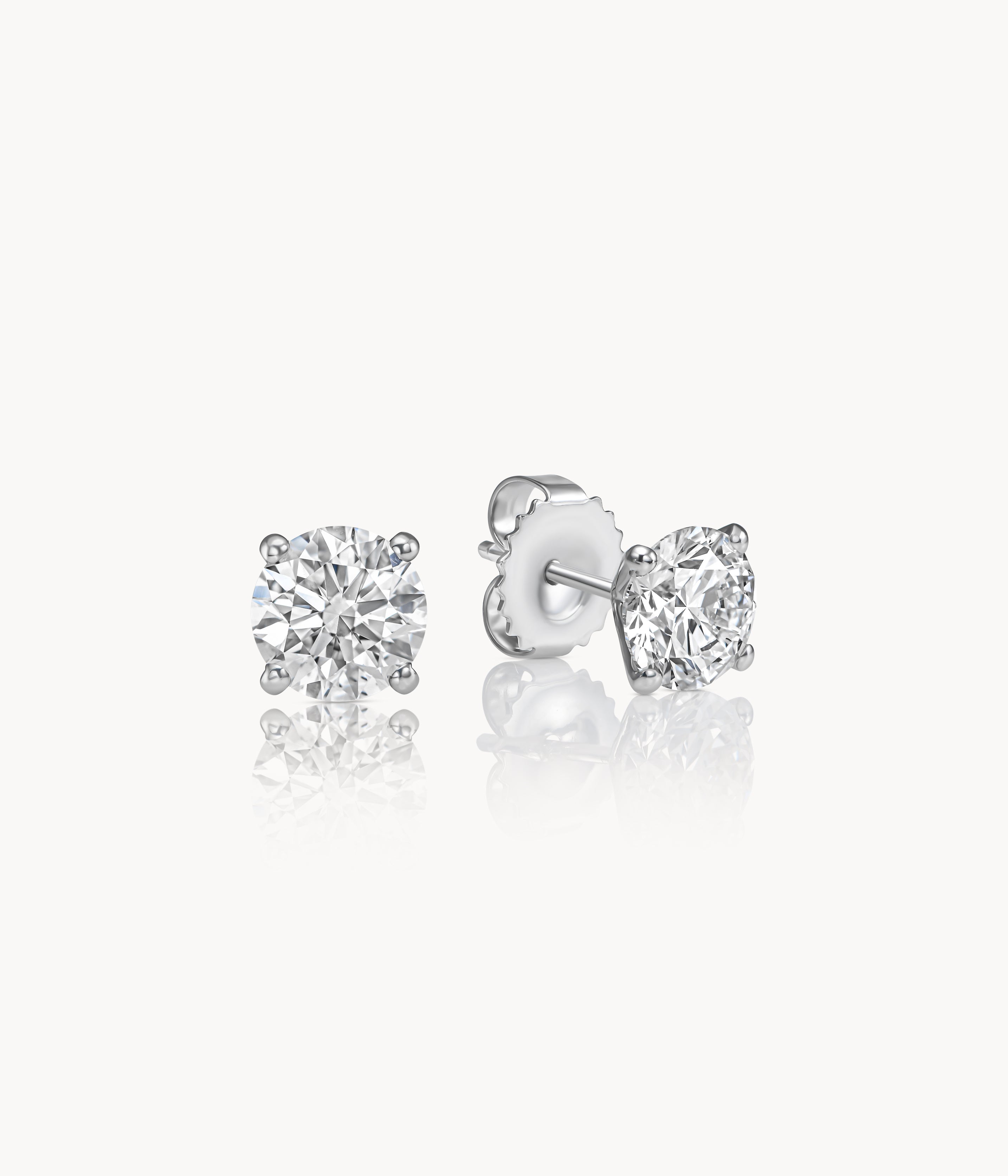 Stud Diamond Earrings