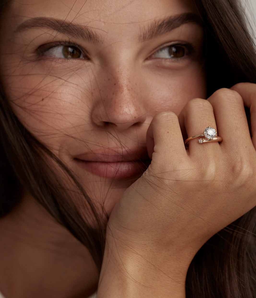 Unique Diamond Engagement Ring