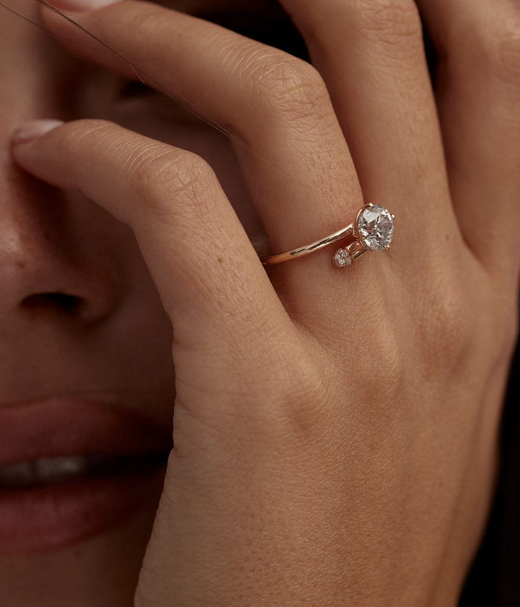 Unique Diamond Engagement Ring