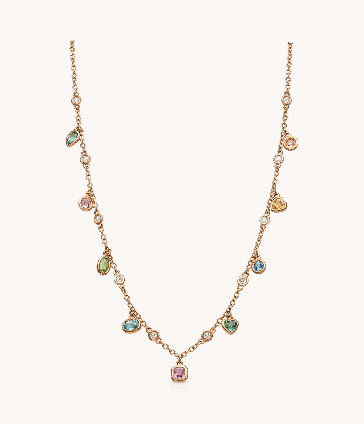 The Gemstone Constellation Necklace