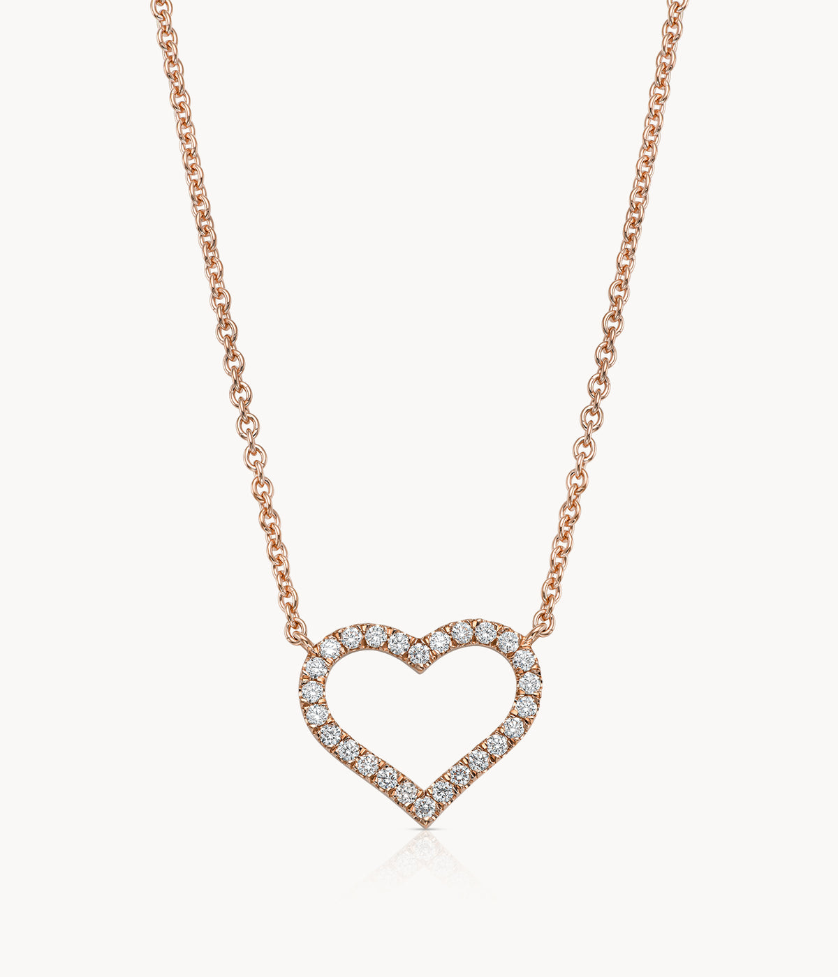 Heart Diamond Necklace
