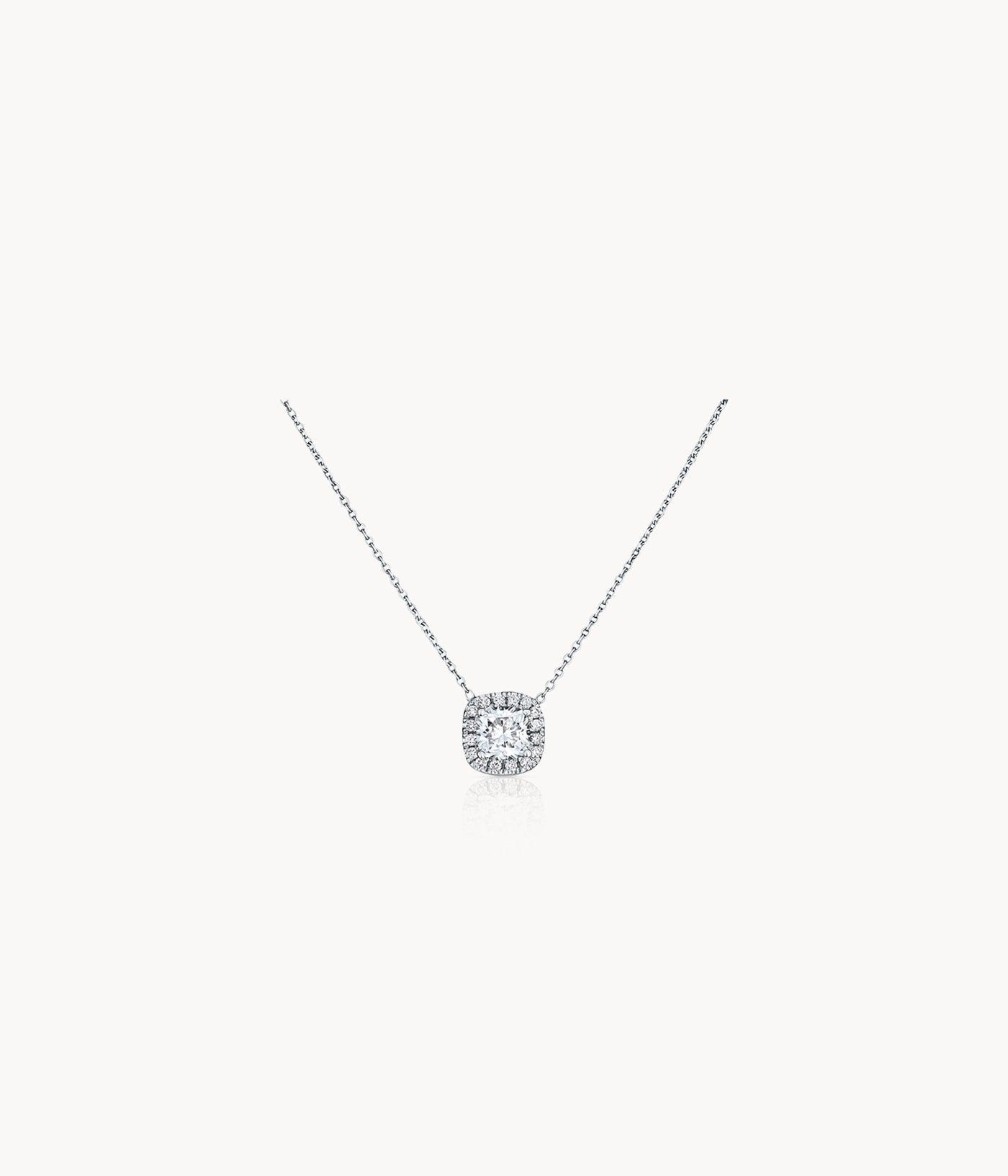 Cushion Diamond Pendant