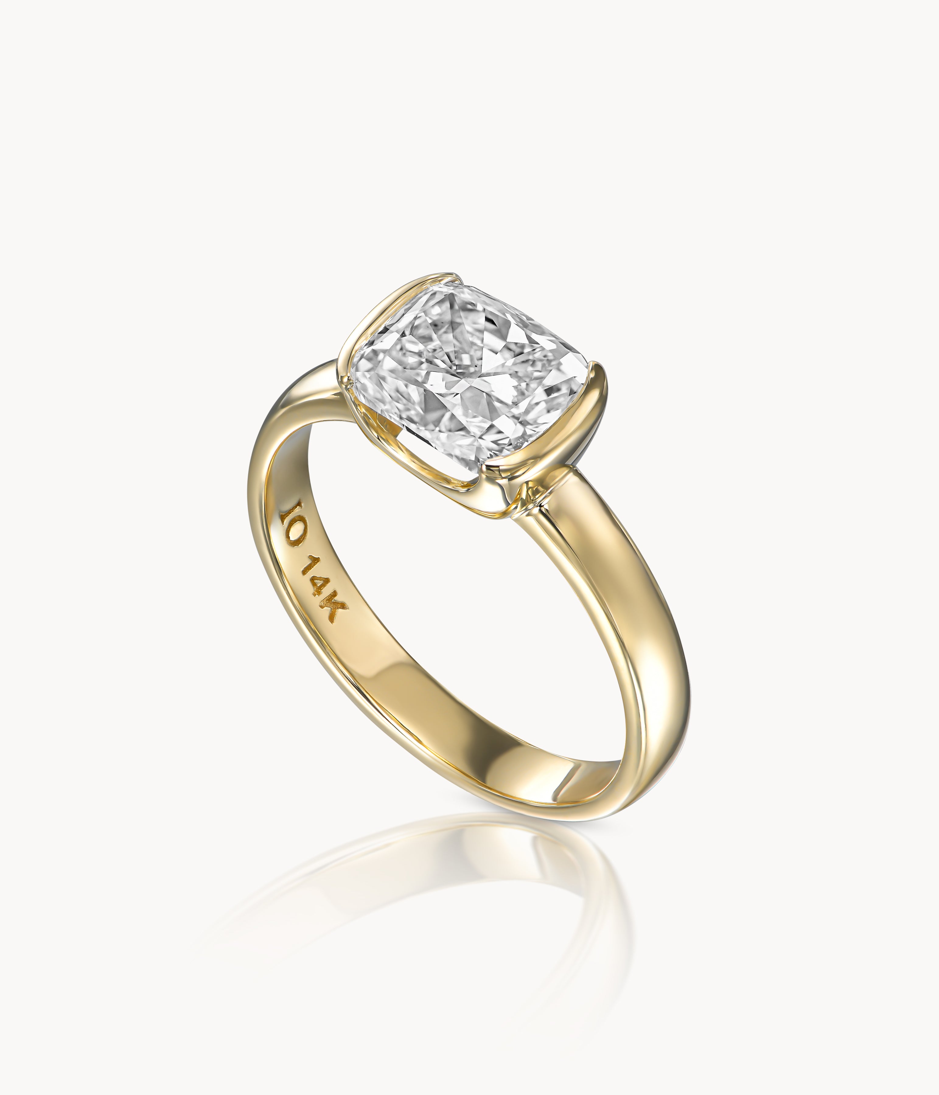 Icon Cushion Diamond Ring