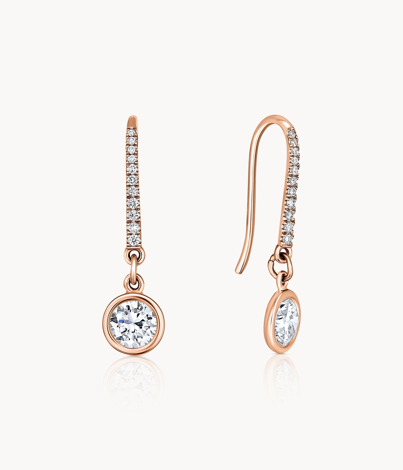 Diamond Drop Earrings