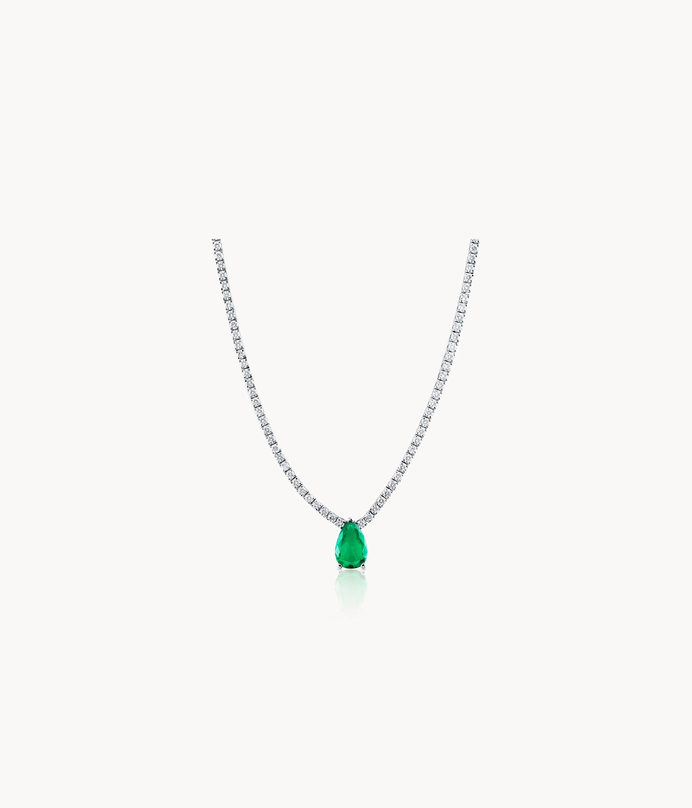 Emerald Diamond Choker