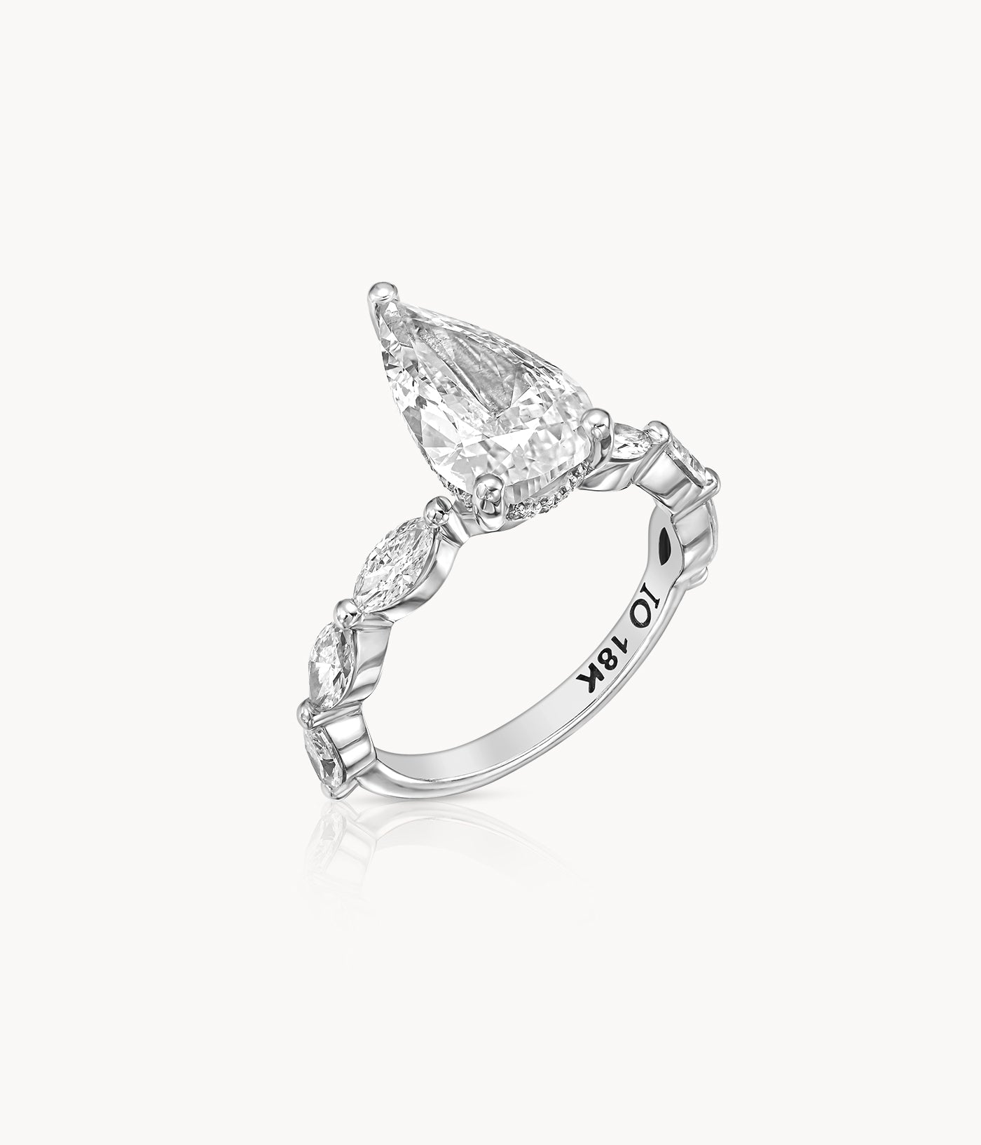 Pear Elegance Ring