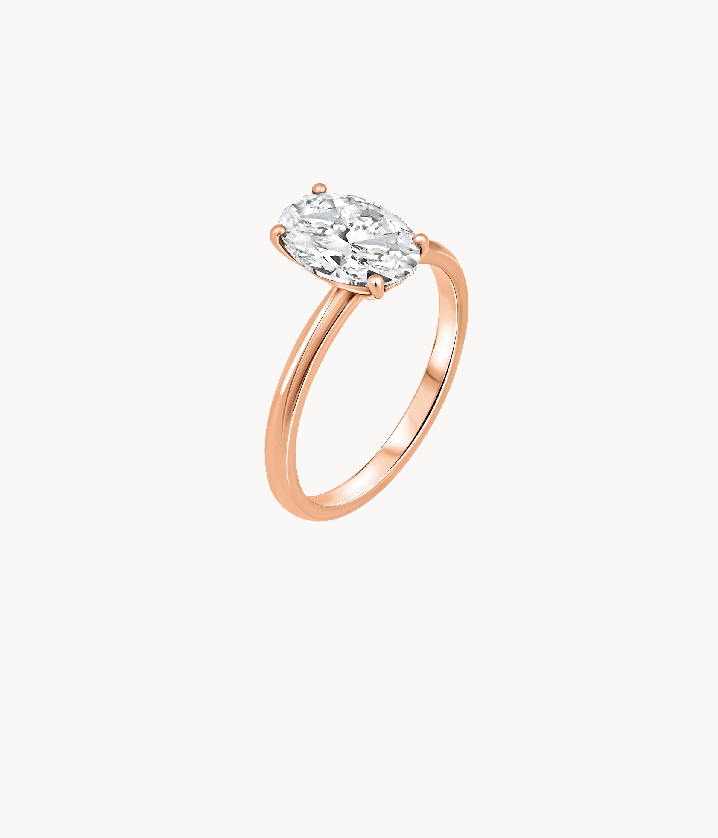 Diamond Solitaire Engagement Ring