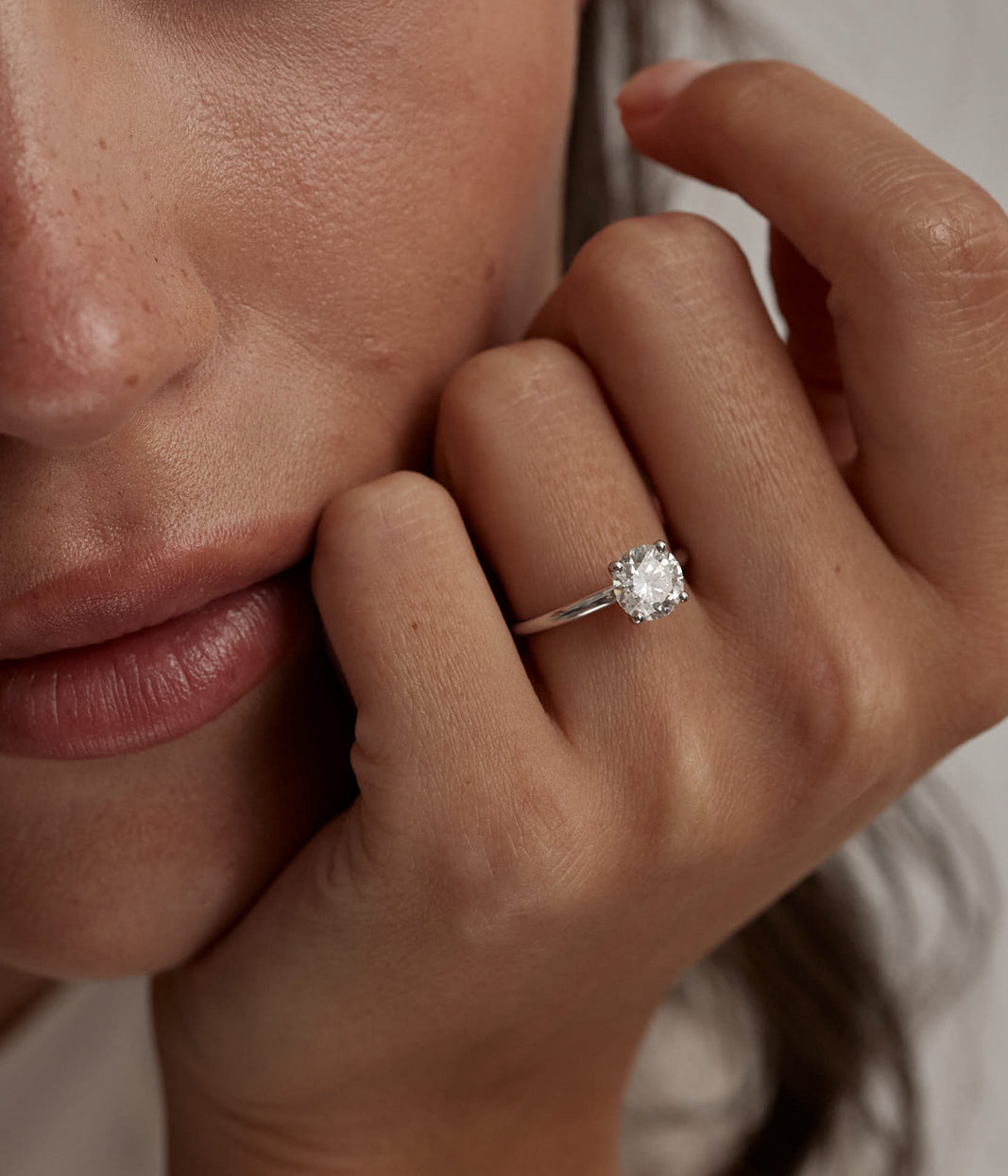 Solitaire Engagement  Ring