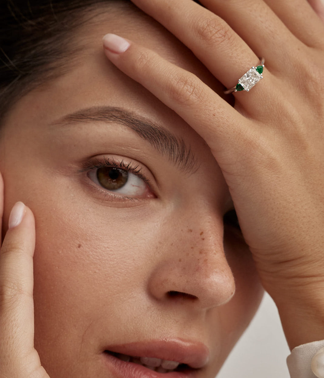 Emerald Cut Engagement Ring