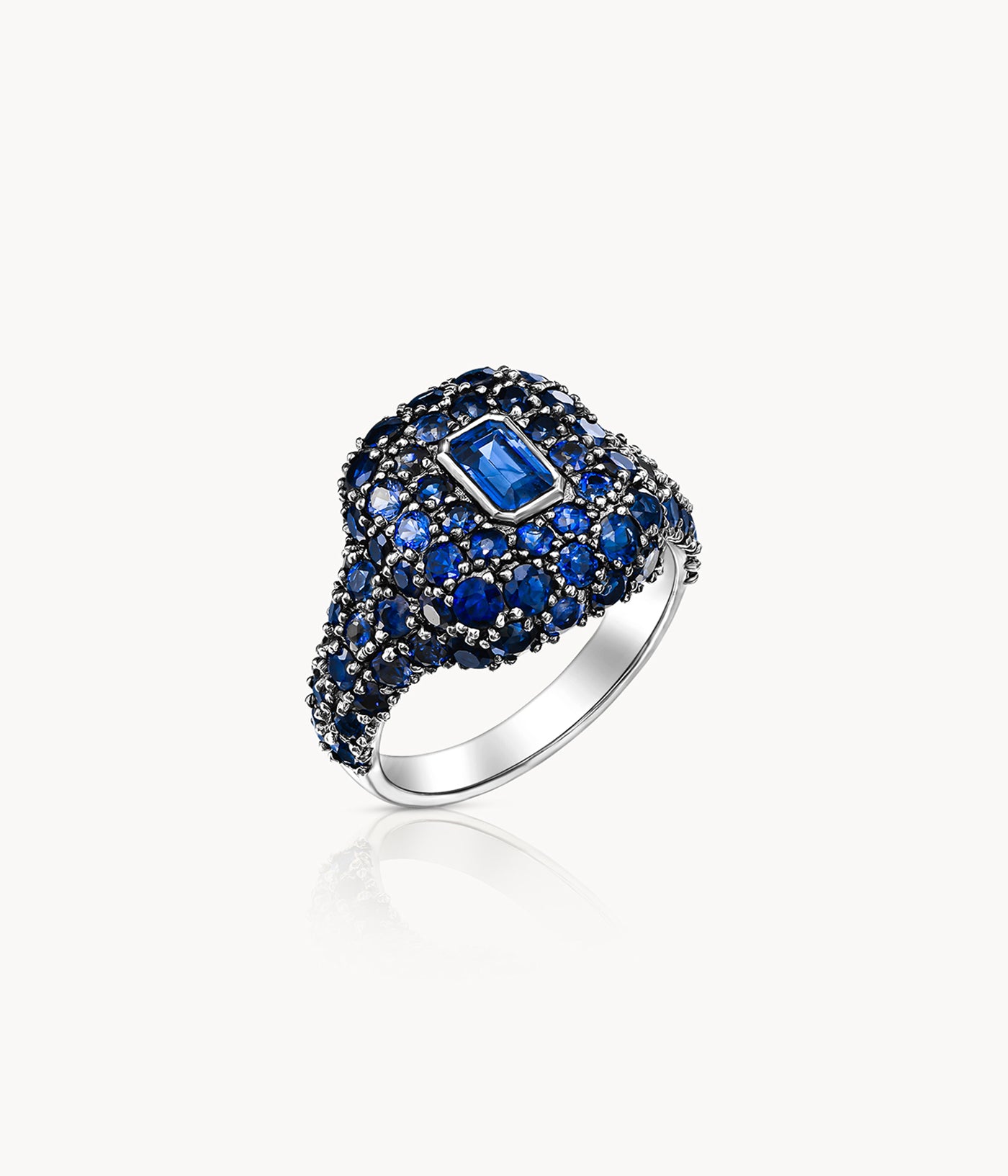 Royal Sapphire Pinky Ring