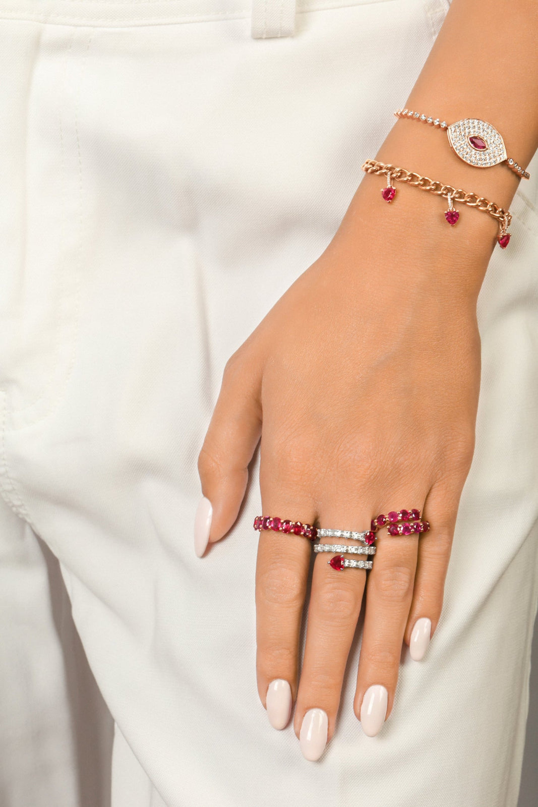 Ruby Gourmet Bracelet