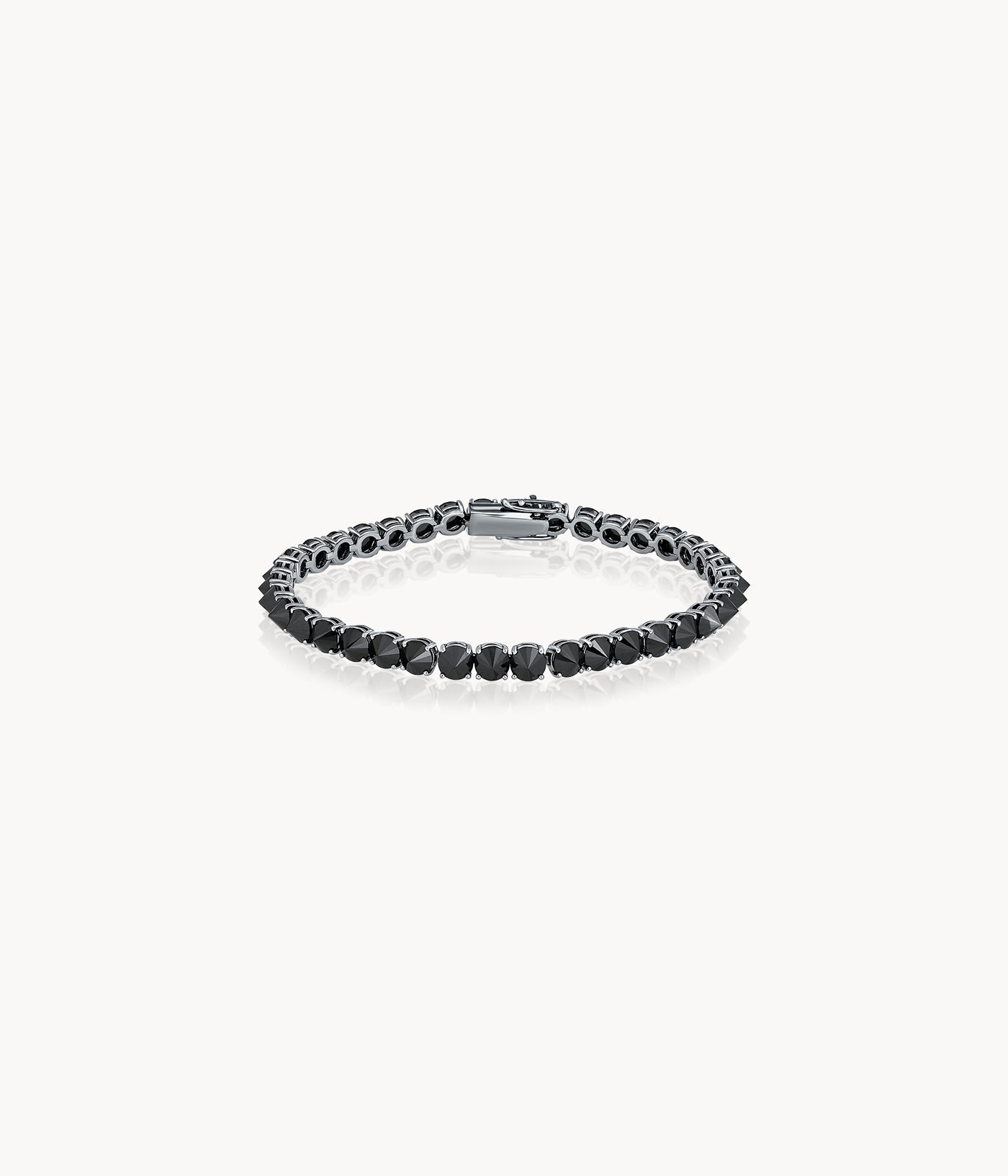 Black Diamond Tennis Bracelet