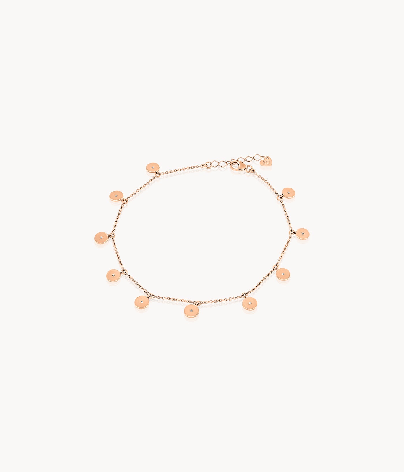 Ankle Bracelet With Diamonds