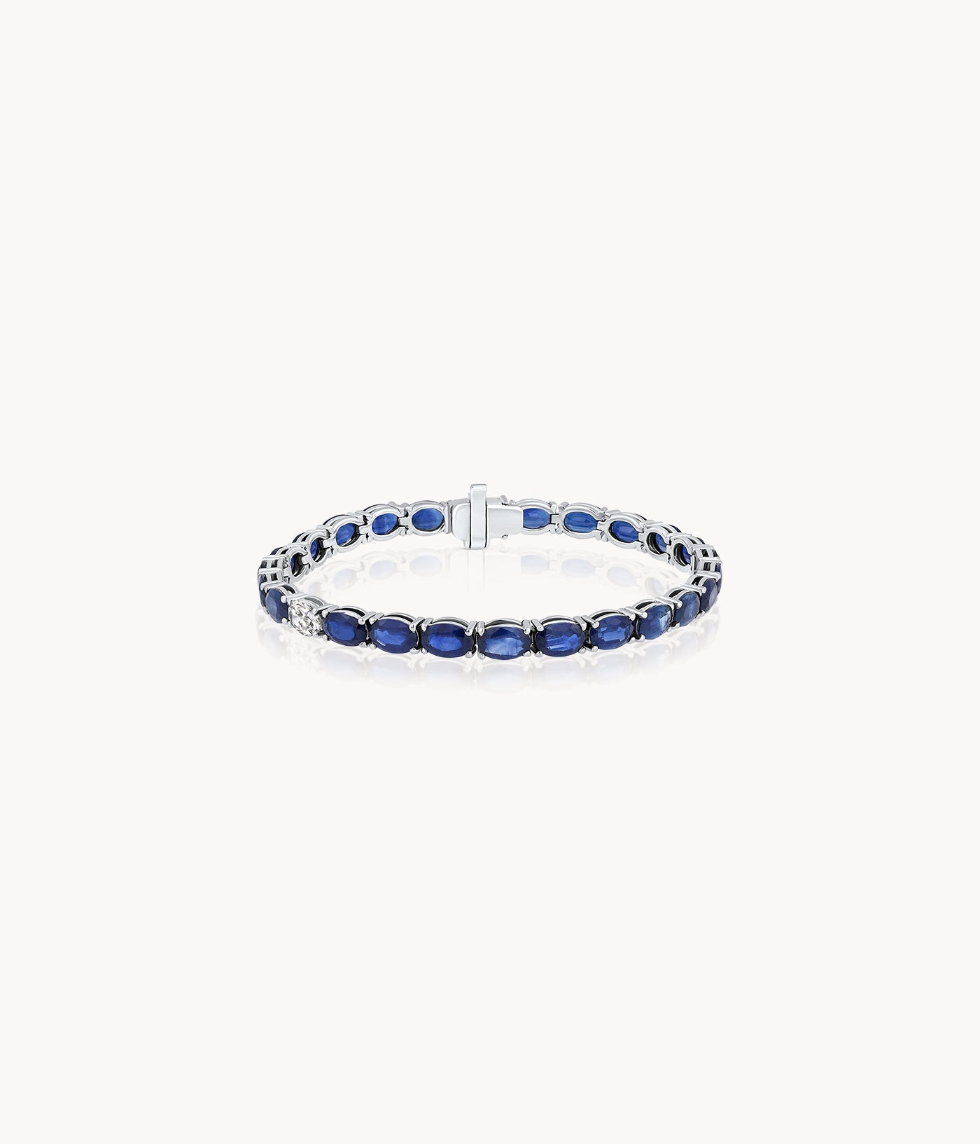 Oval Sapphire Bracelet