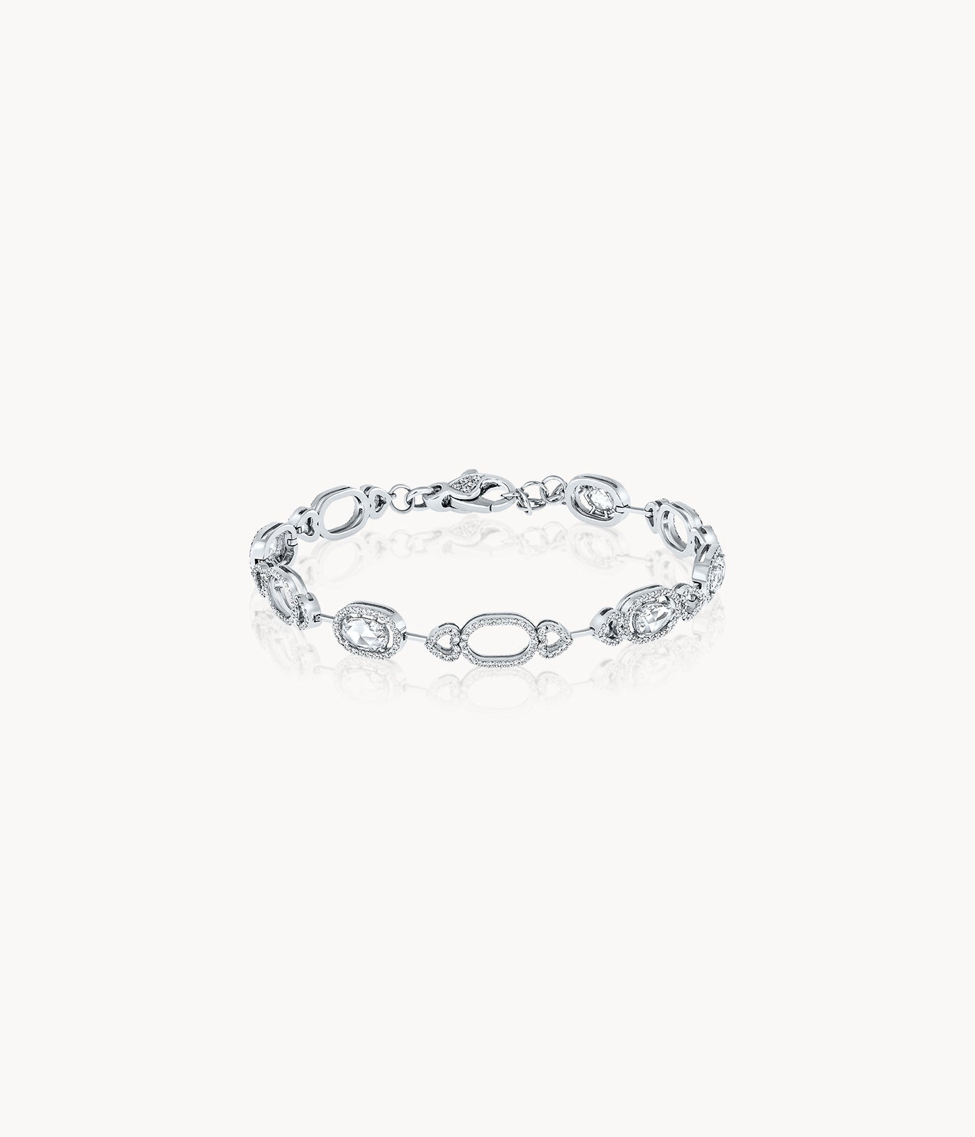 Rose Cut Diamond Bracelet