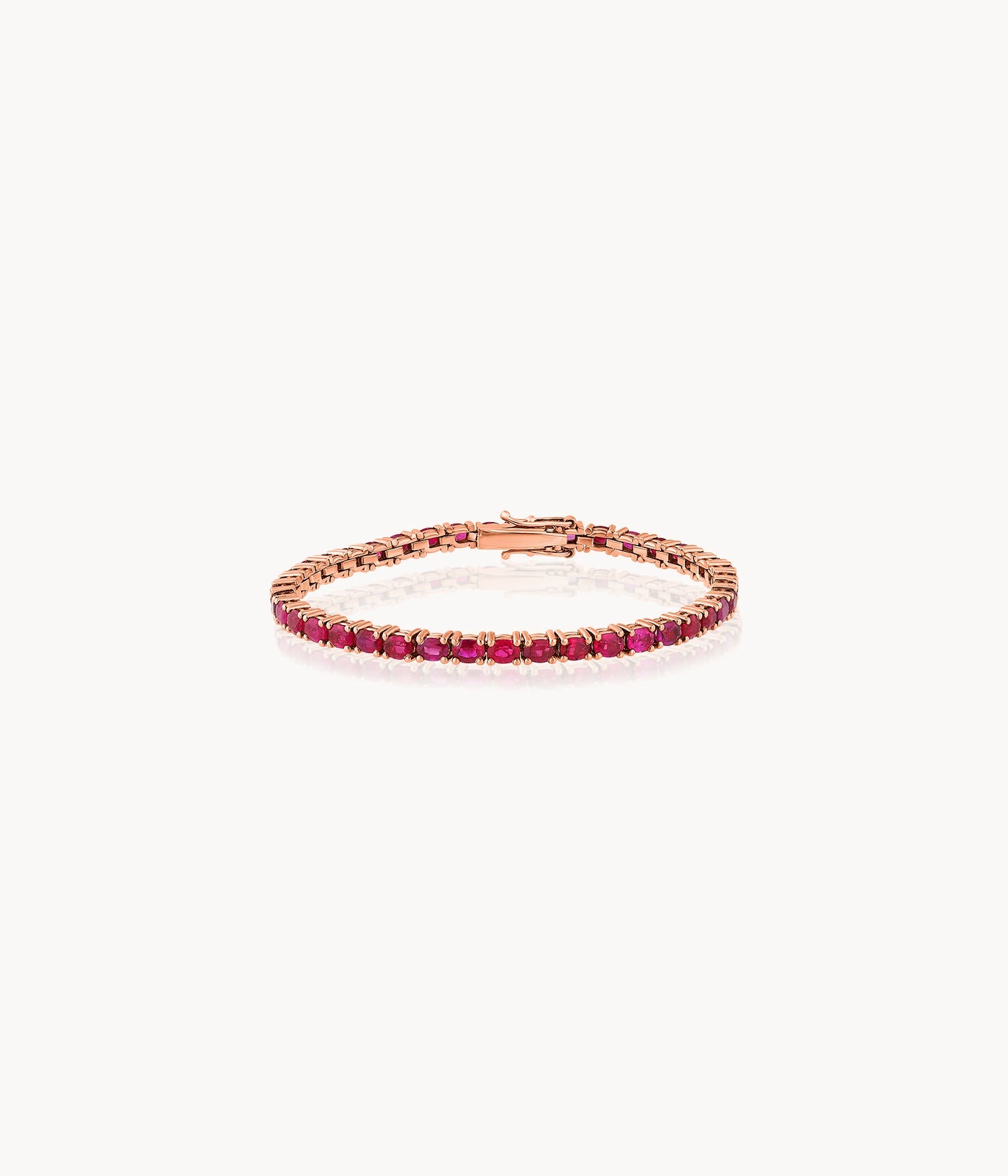 Ruby Tennis Bracelet