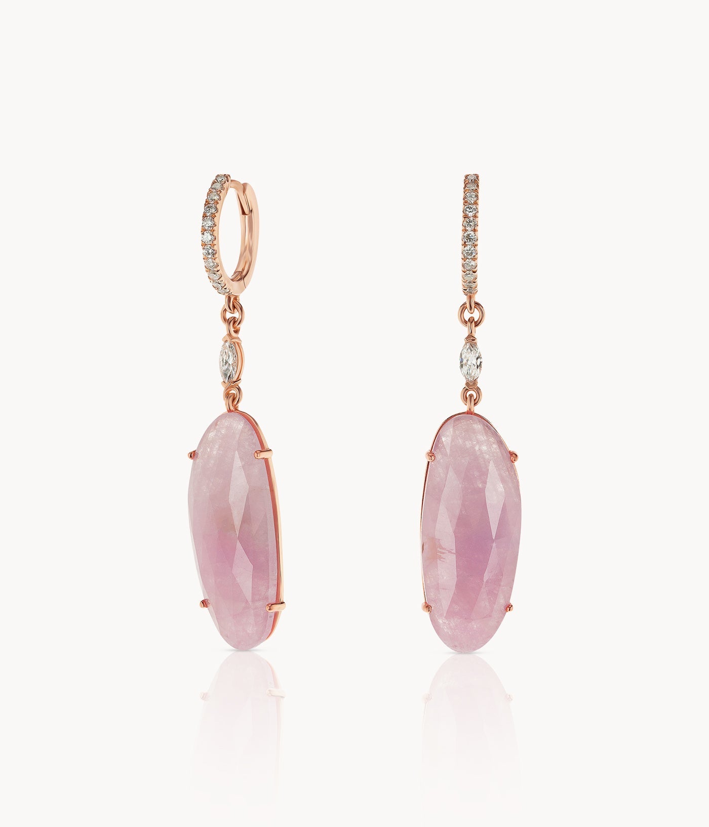 Sapphire Drop Earrings