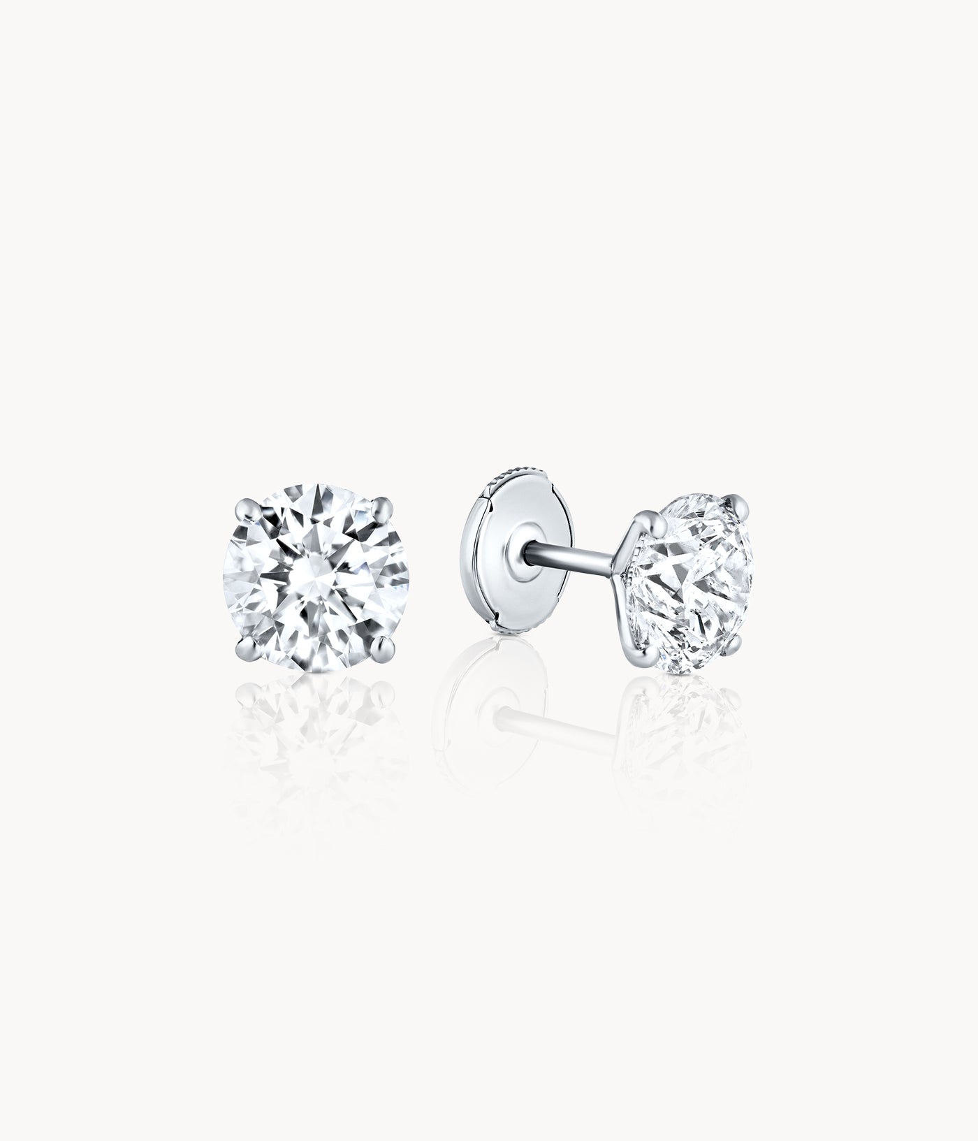Stud Diamond Earrings