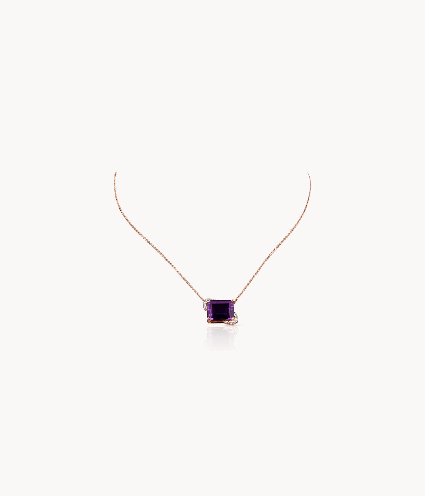 Radiant Amethyst Necklace