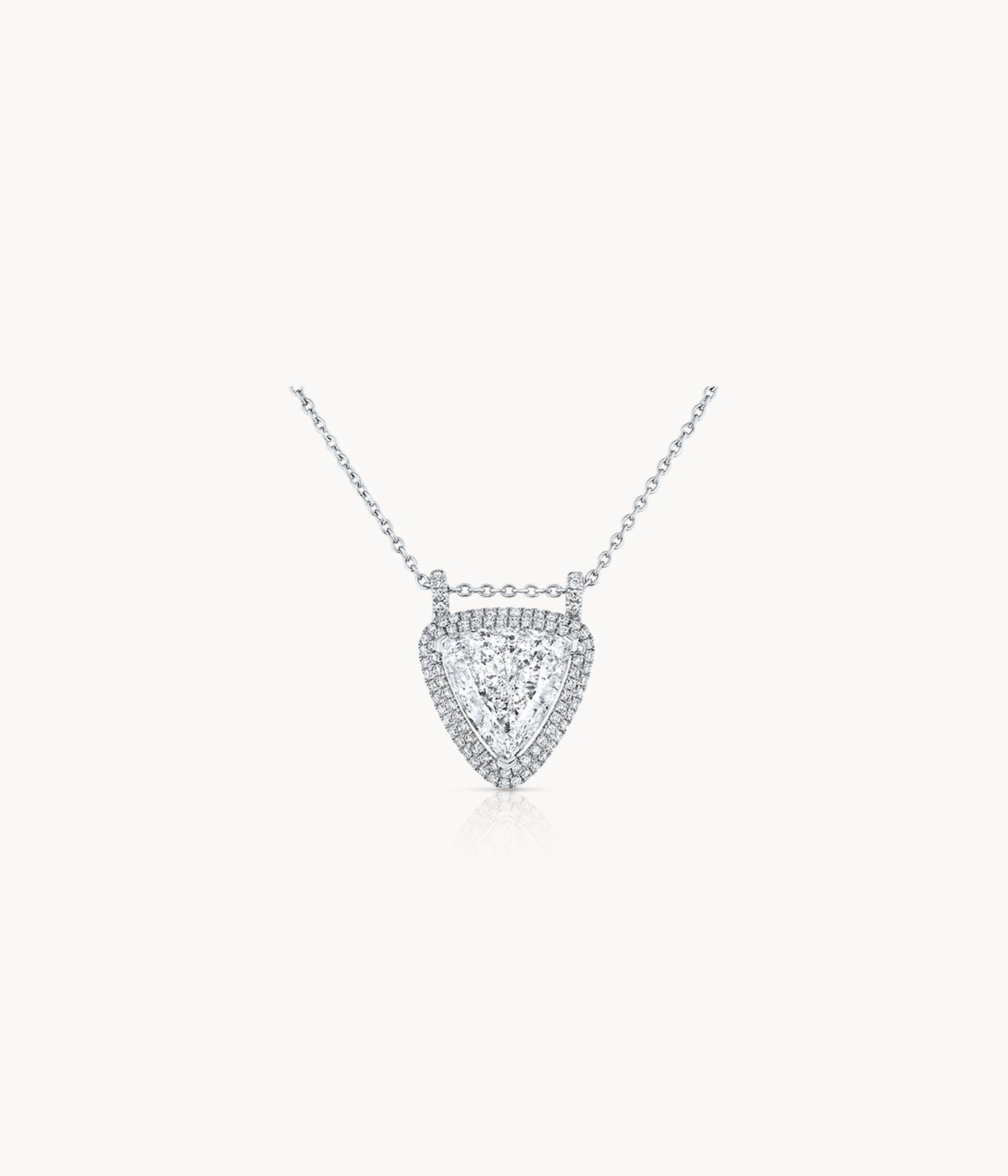 Triangle Diamond Necklace
