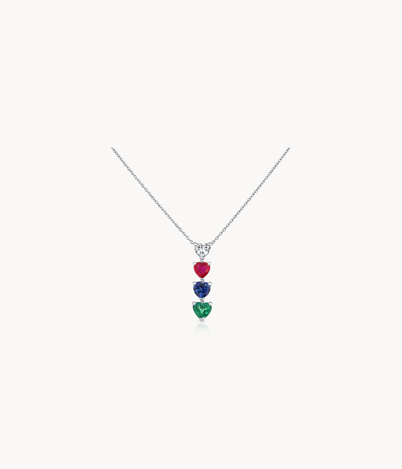 Mixed Heart Shape Necklace