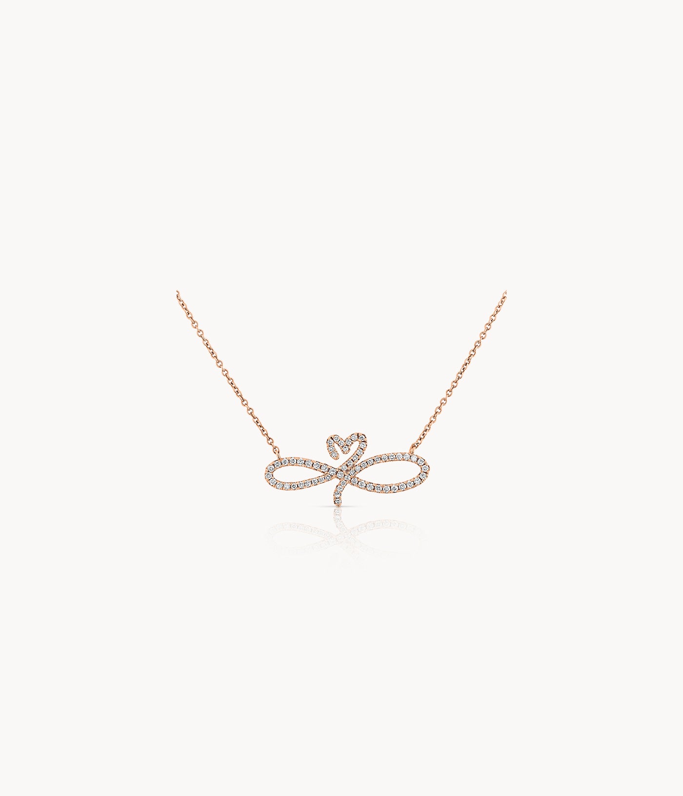 Infinity Diamond Necklace
