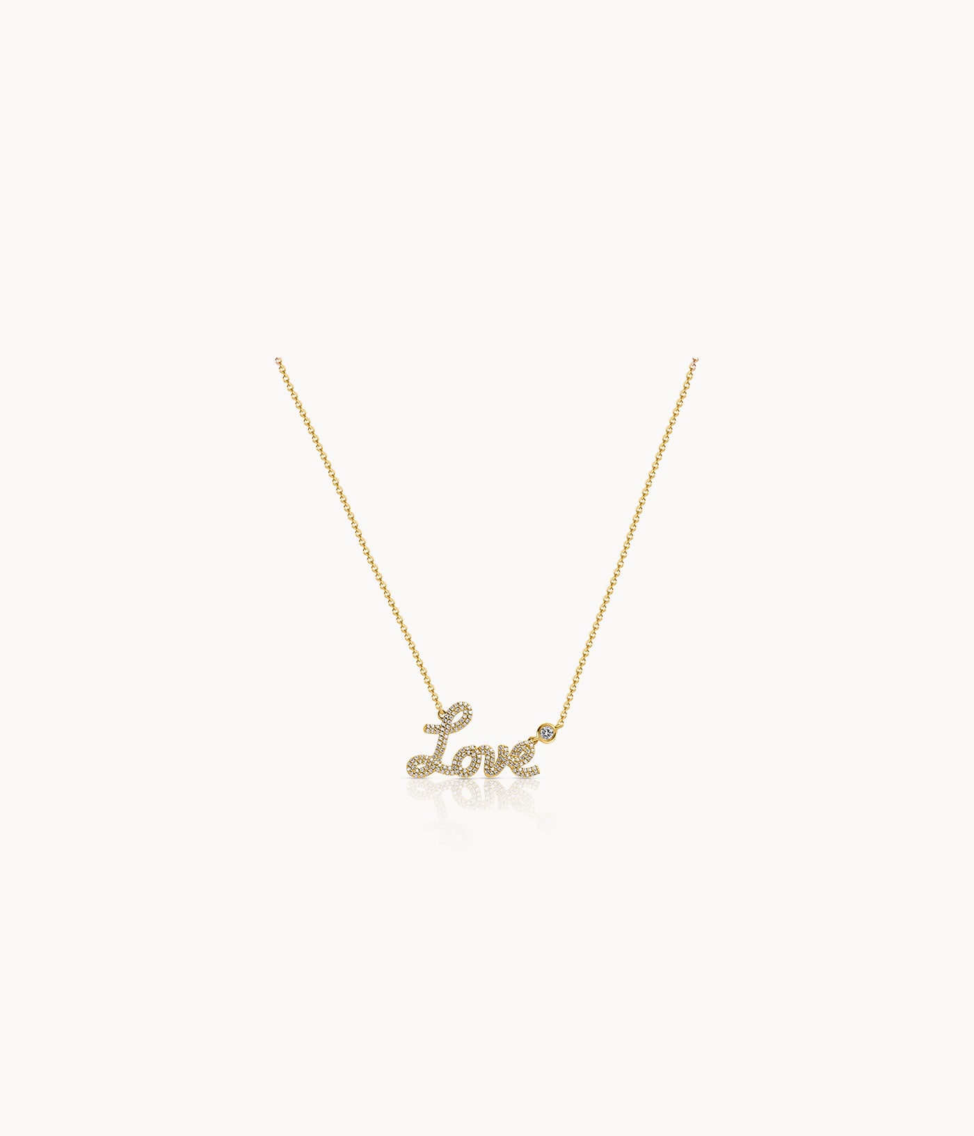 Diamonds Love Necklace