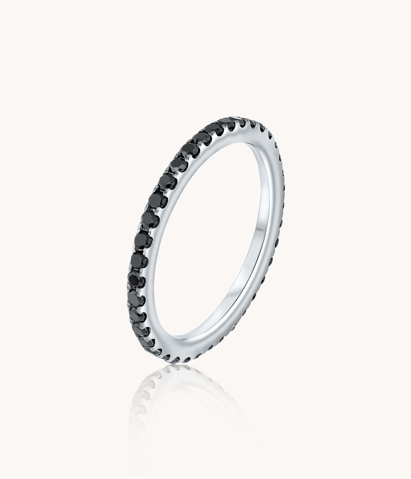 Black Diamond Eternity Ring