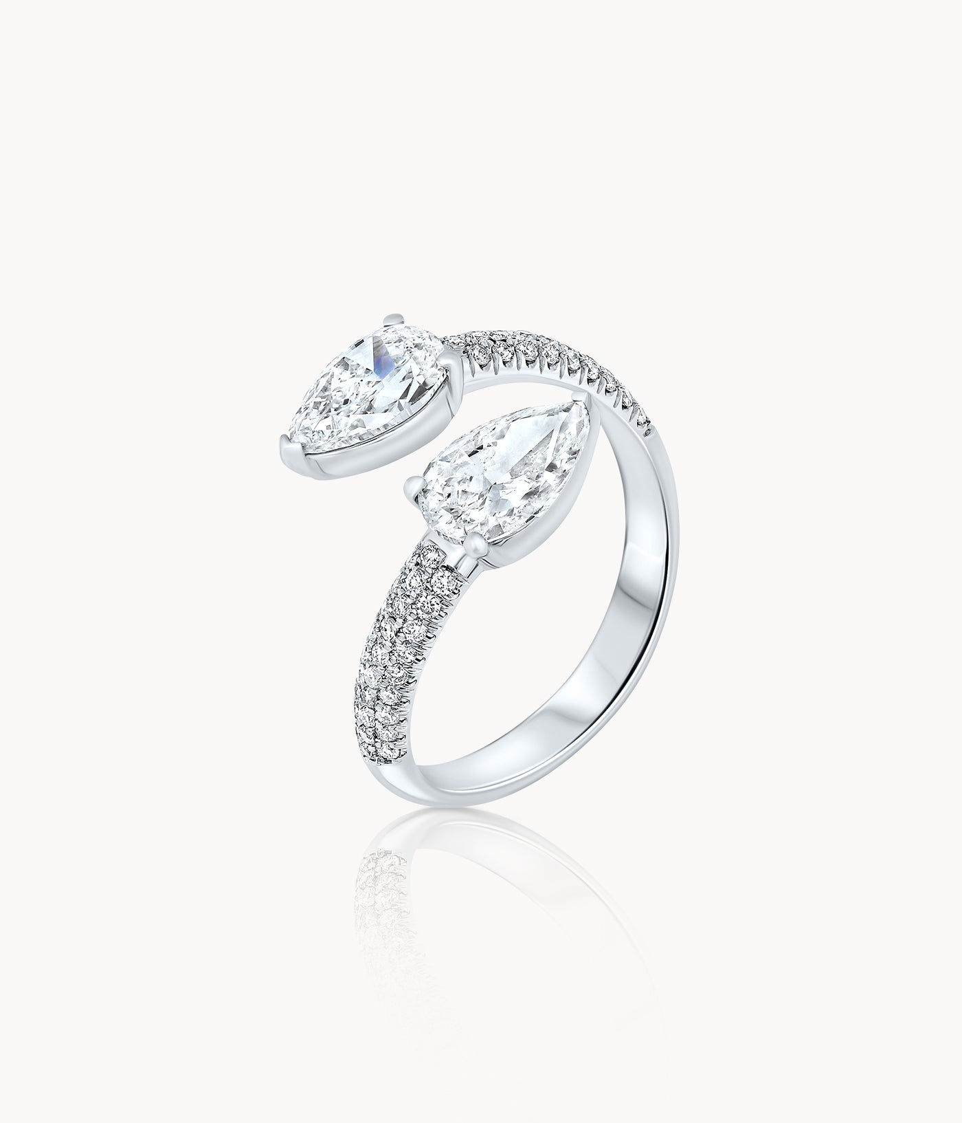 Open Diamond Ring