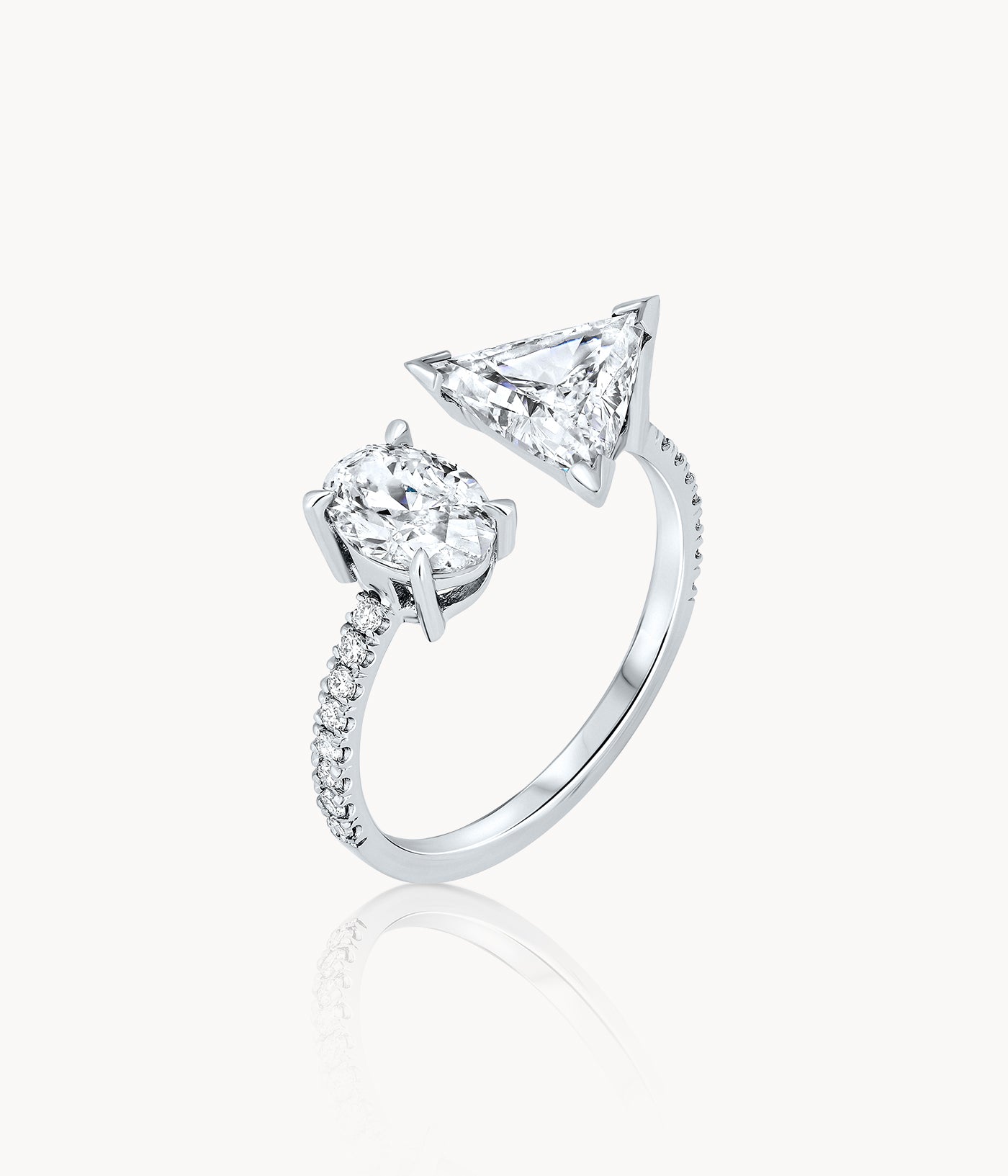 Diamond Open Ring
