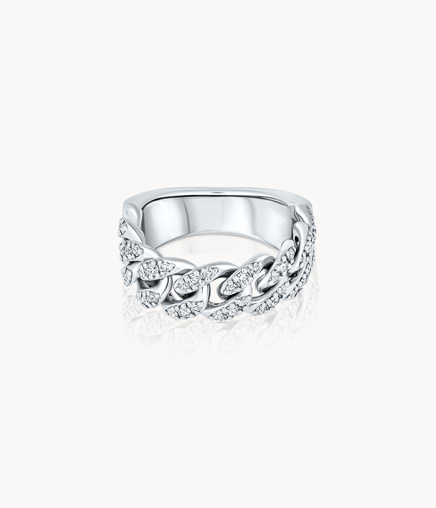 Diamond Link Ring