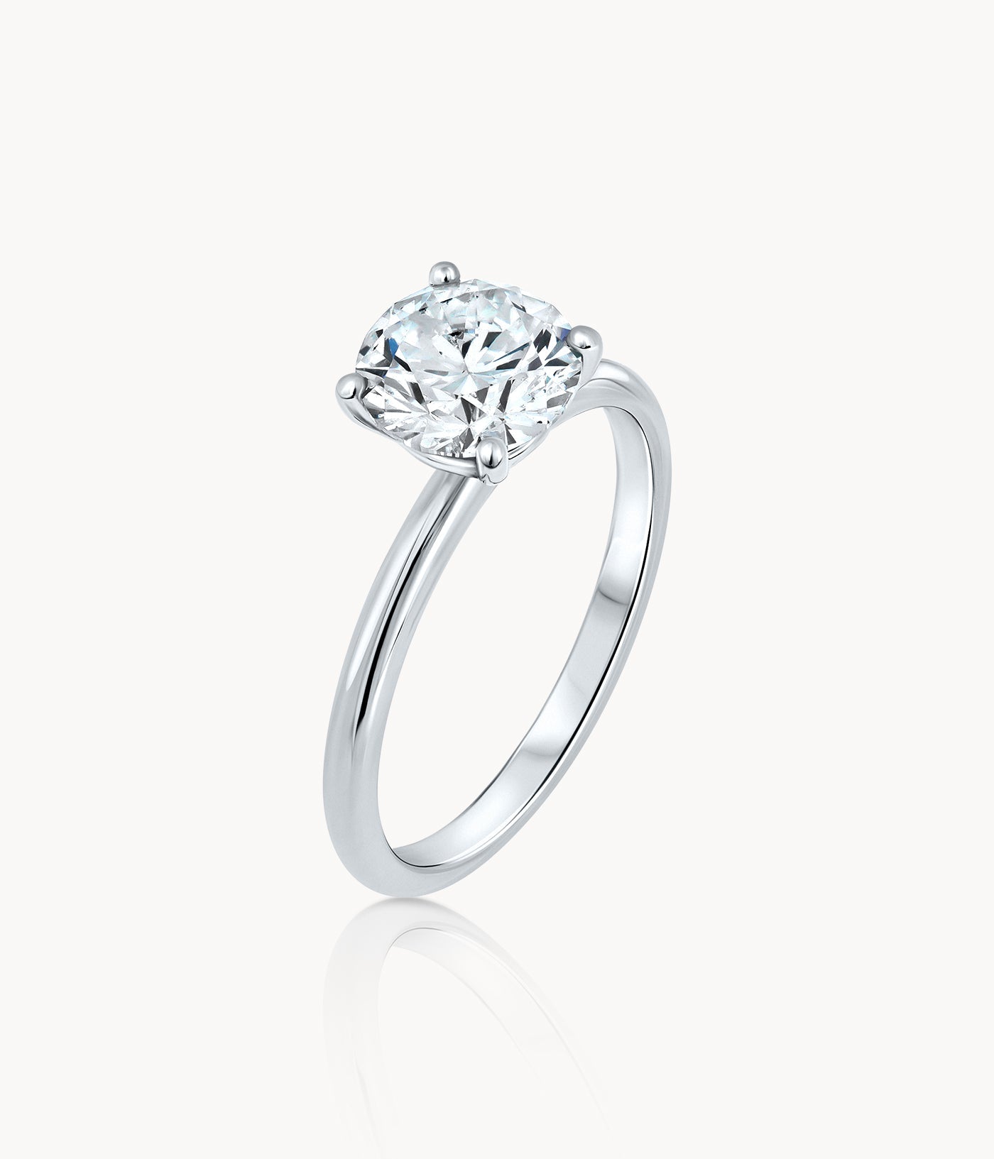Diamond Solitaire Engagement Ring