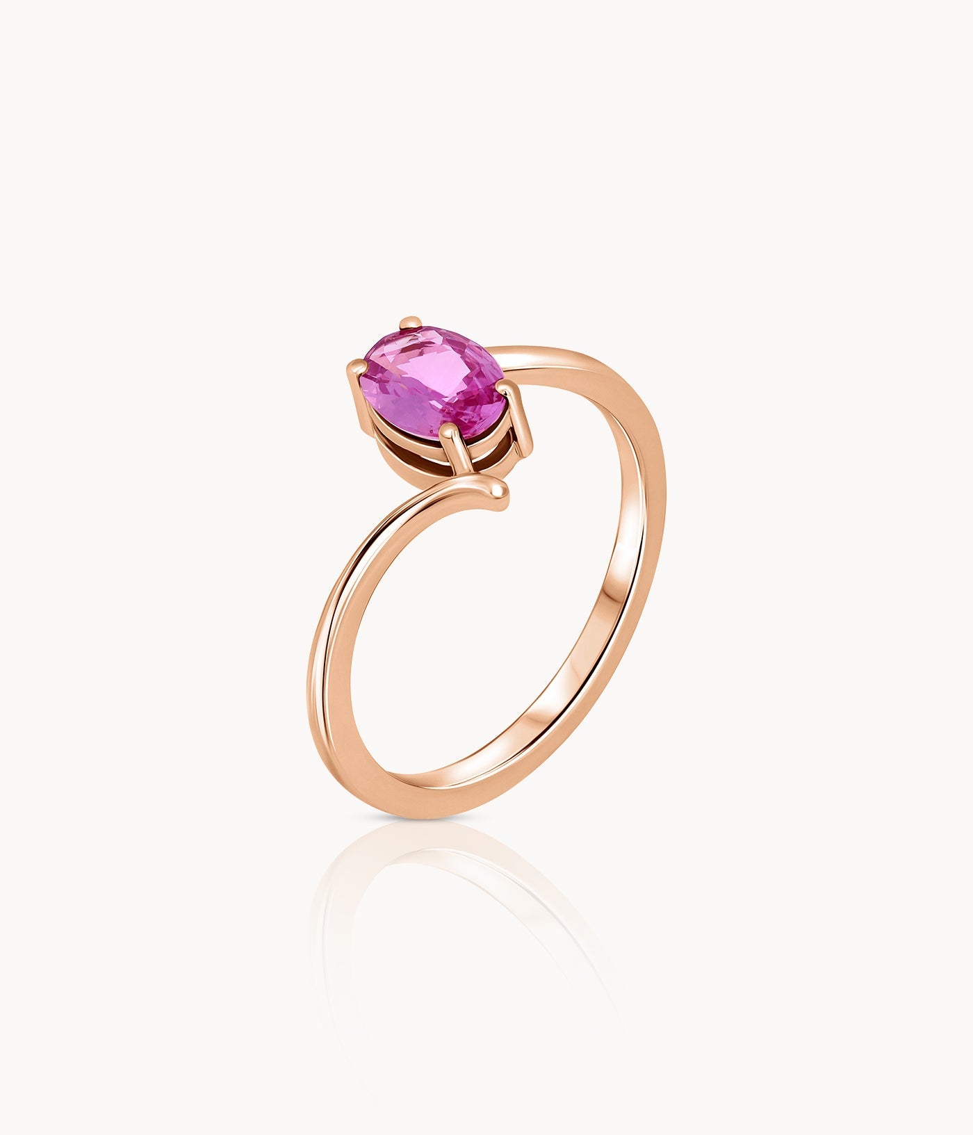 Pink Sapphire Ring