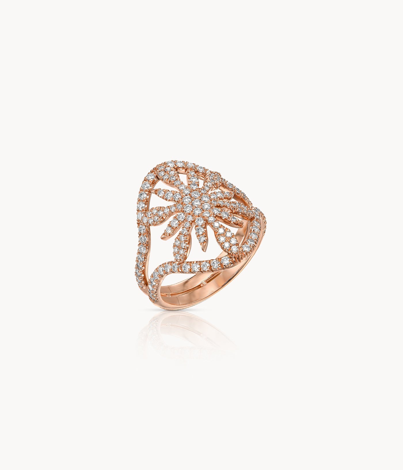 Sun Diamonds Ring
