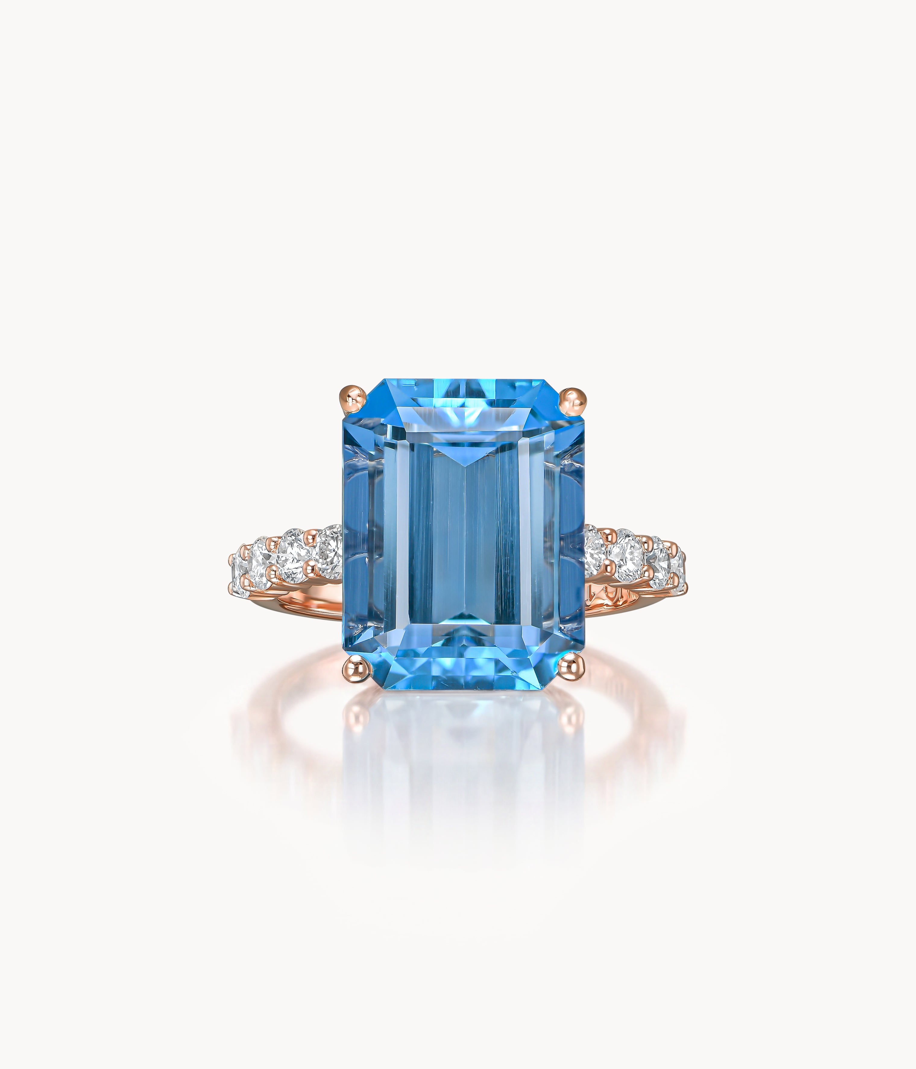 Vera Aquamarine Ring