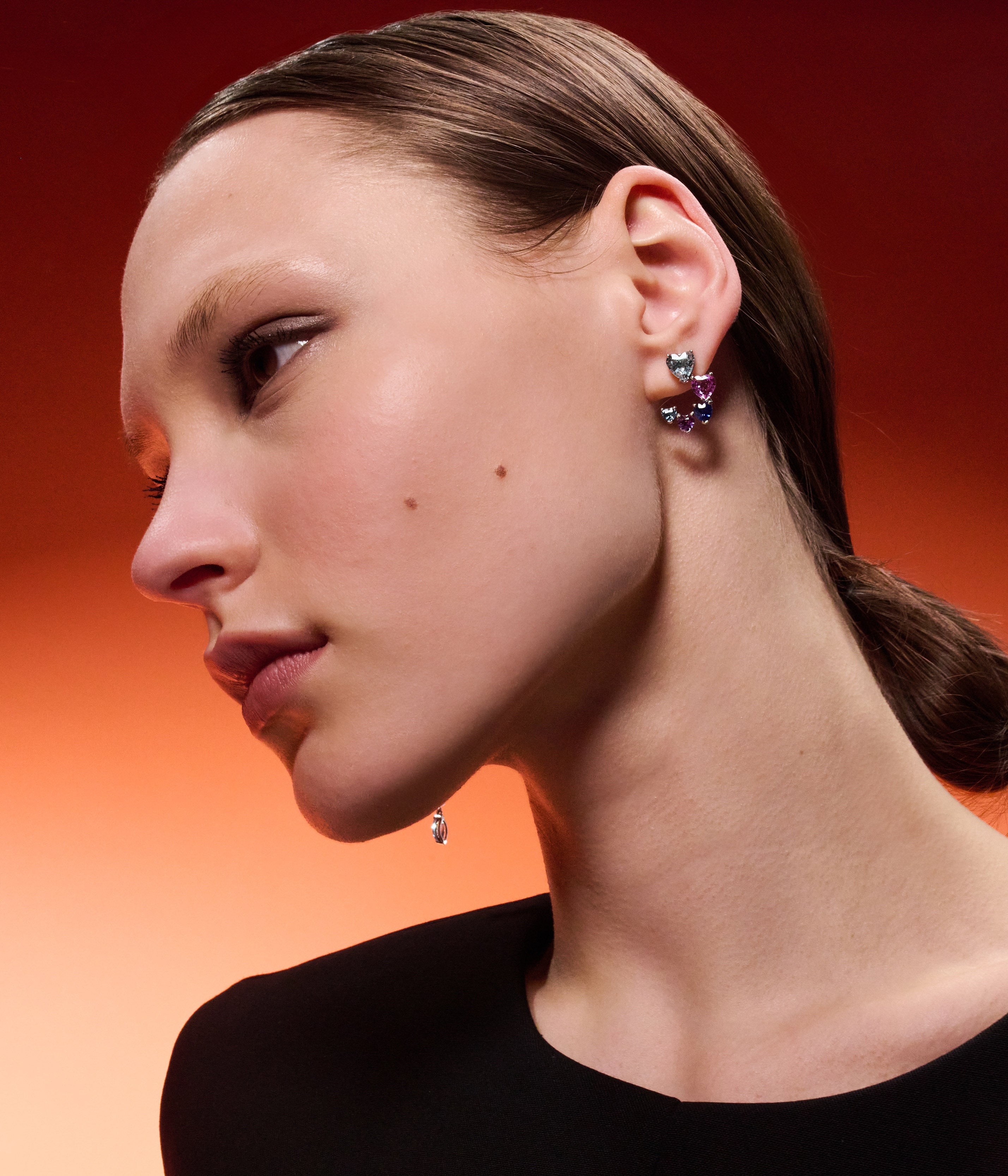 Mix Heart Shape Earrings