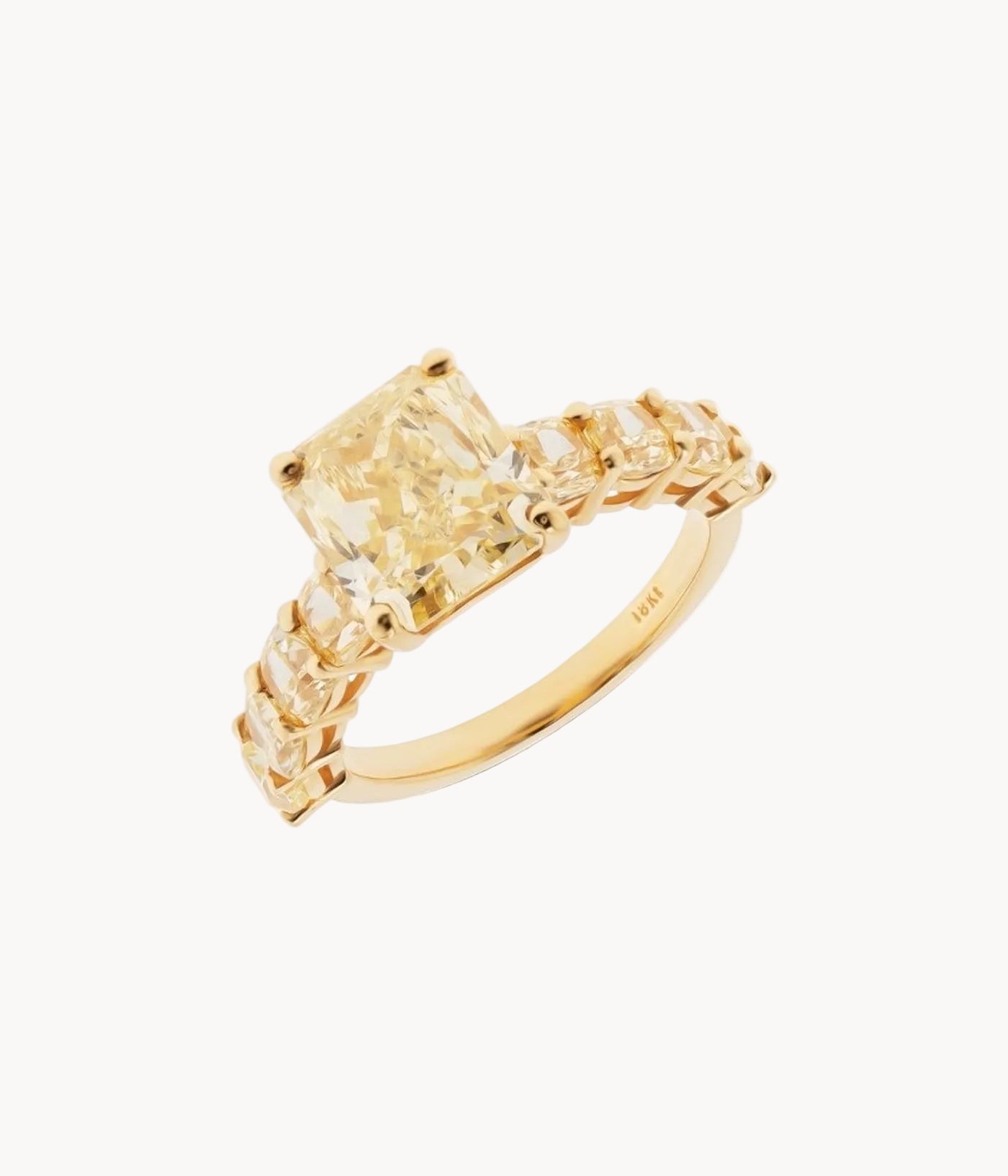 Classic Fancy Yellow Ring