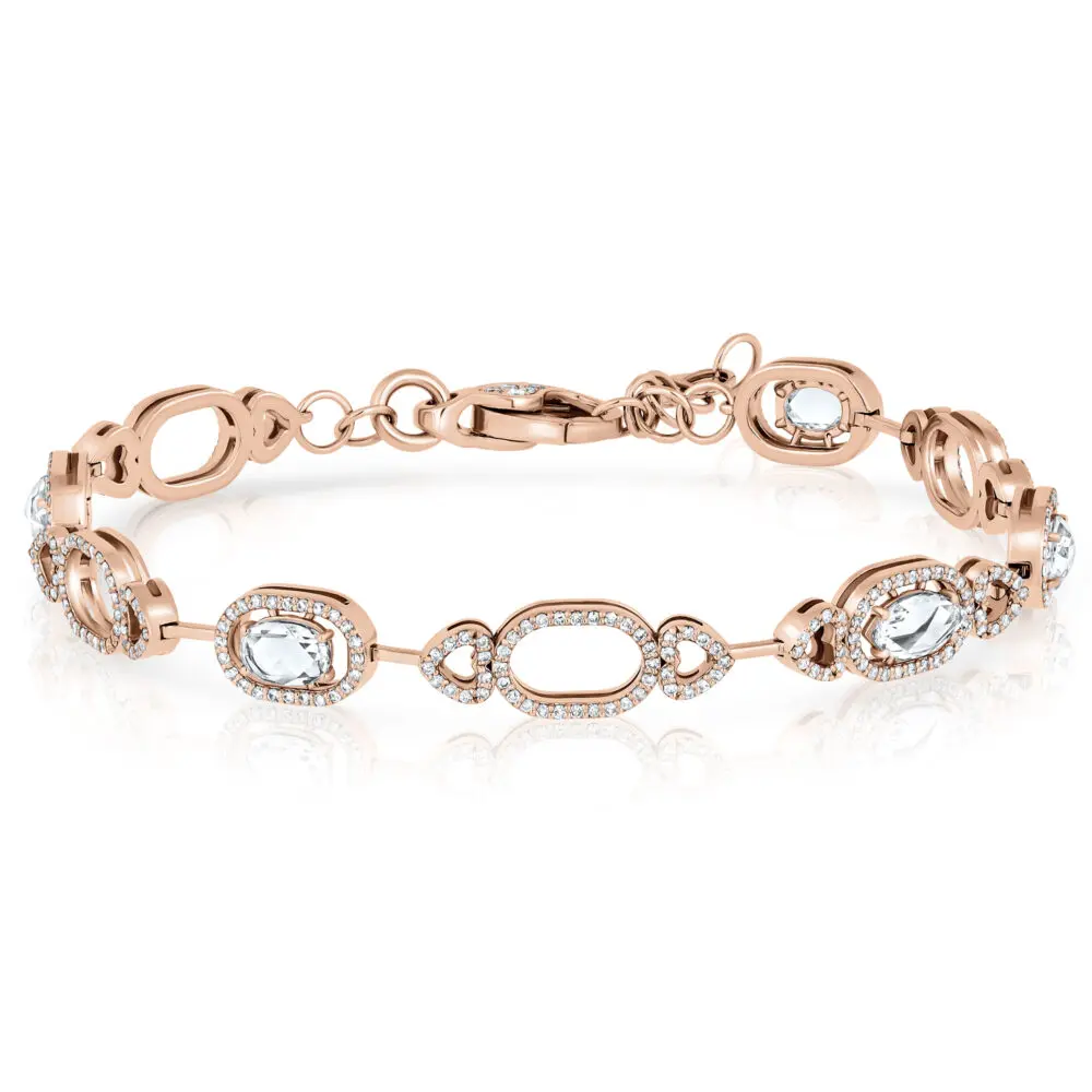 rose cut diamonds bracelet