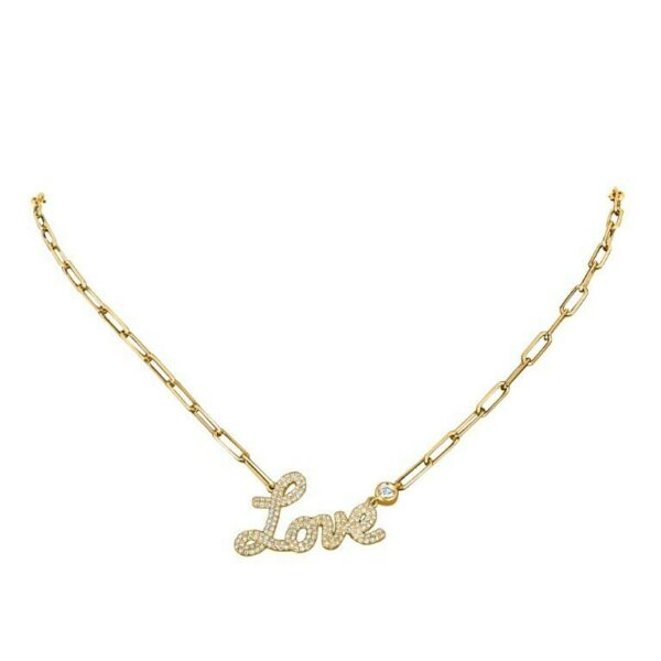 'LOVE' Link Chain Necklace