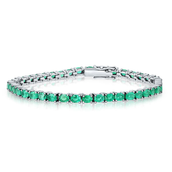 Emerald Tennis Bracelet