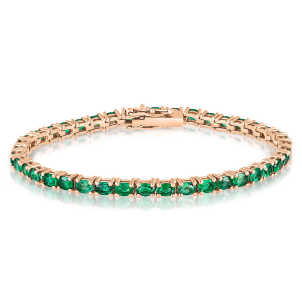 Emerald Tennis Bracelet