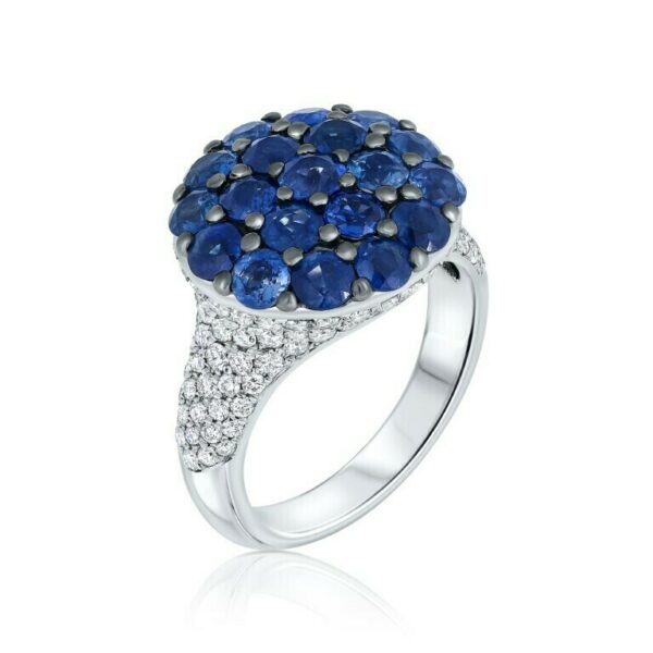 Sapphire and Diamond Ring