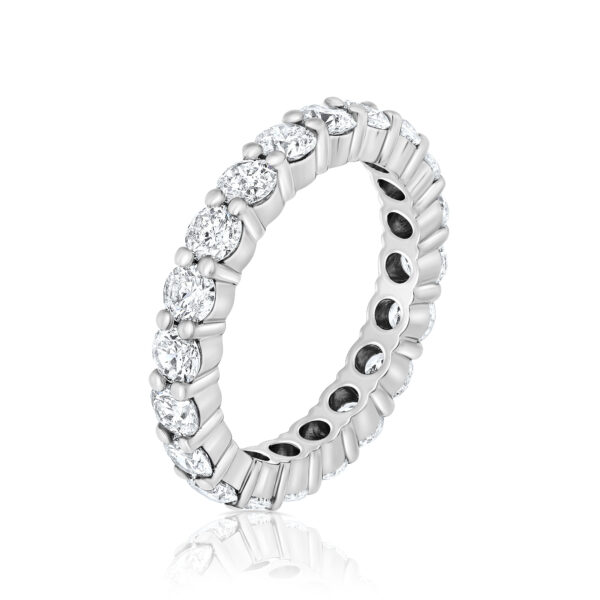 Eternity diamonds ring