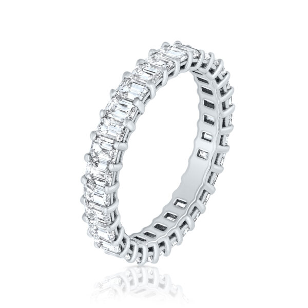 Eternity diamond ring