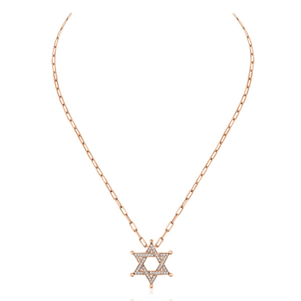 diamonds 'star of david' necklace