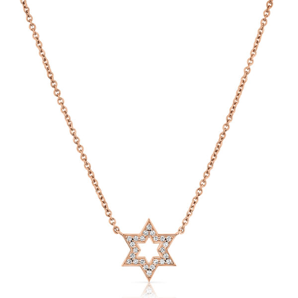 diamonds 'star of david' necklace