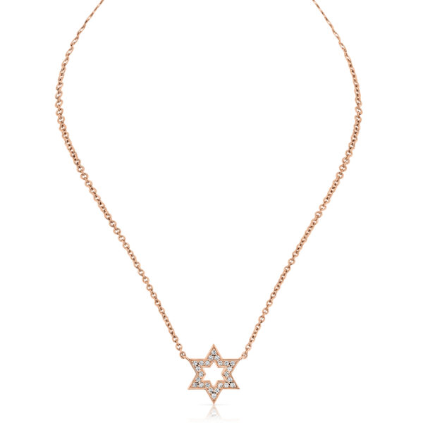 diamonds 'star of david' necklace