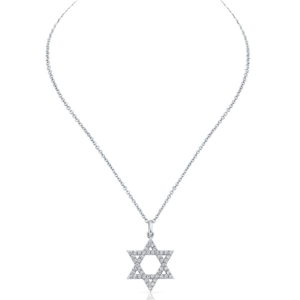 diamonds 'star of david' necklace