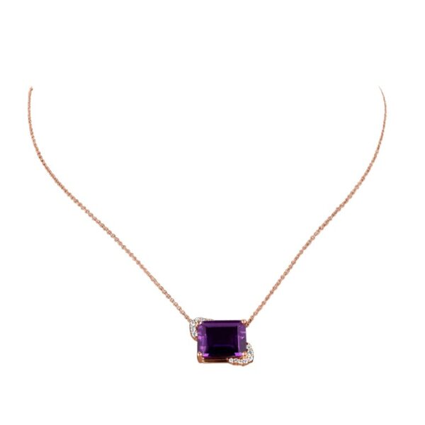 Radiant Amethyst Necklace